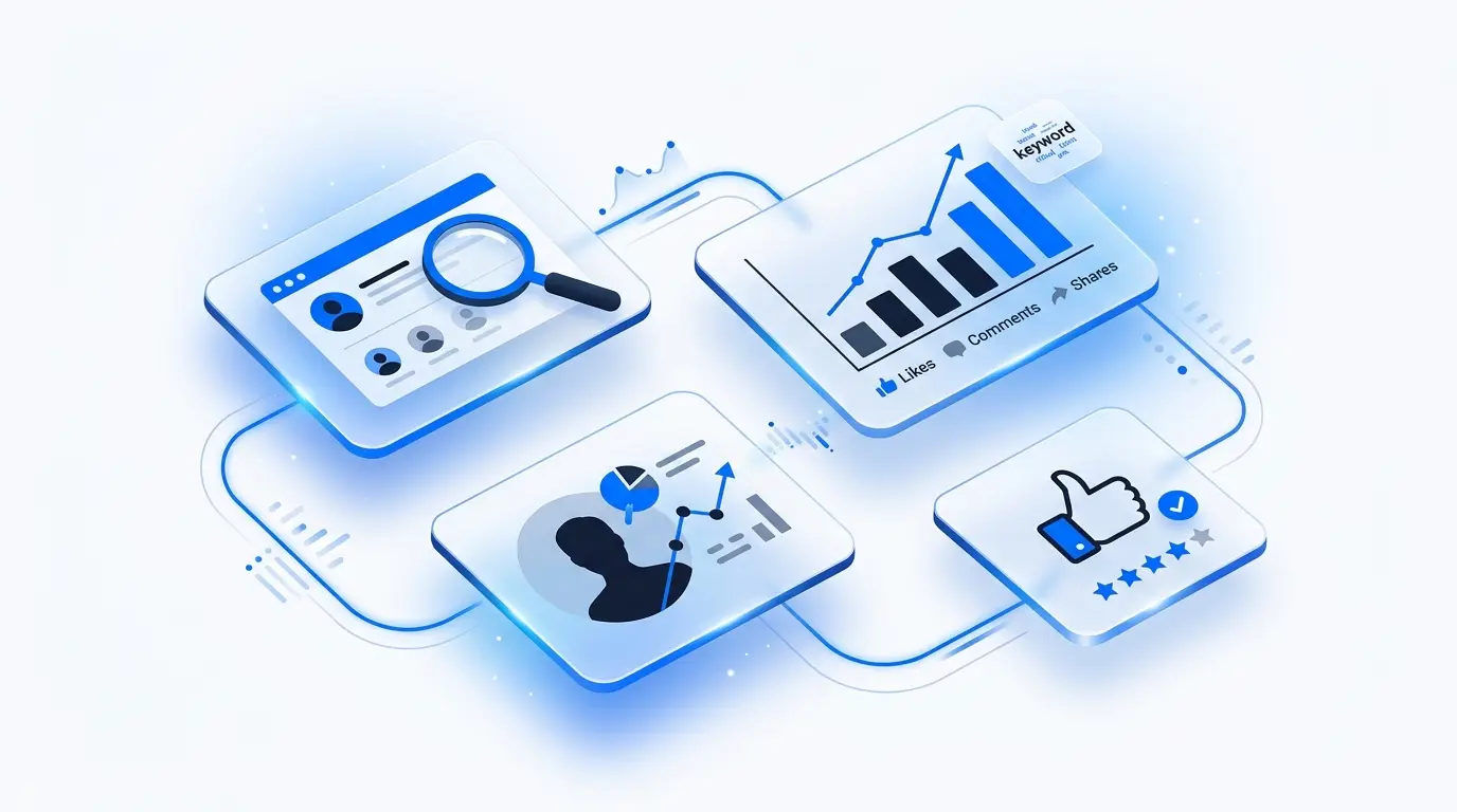 Mô tả tổng quan về báo cáo tương tác fanpage chuẩn SEO